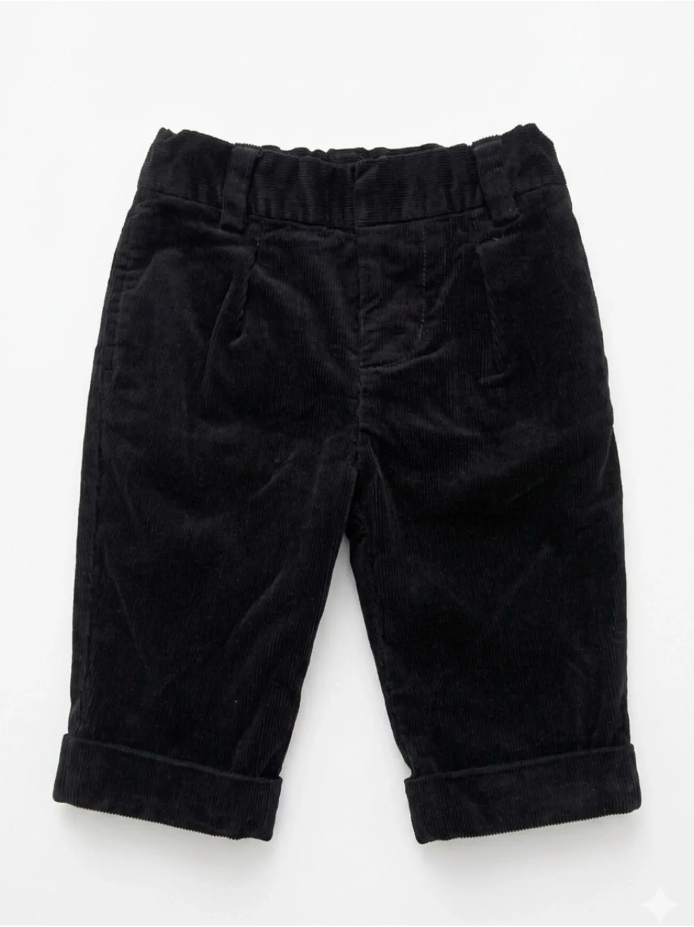 Ralph Lauren Black Corduroy Kids Trousers